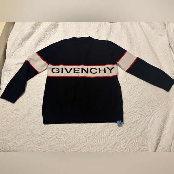 Givenchy Black and Red Sweater - Picture 1 of 6